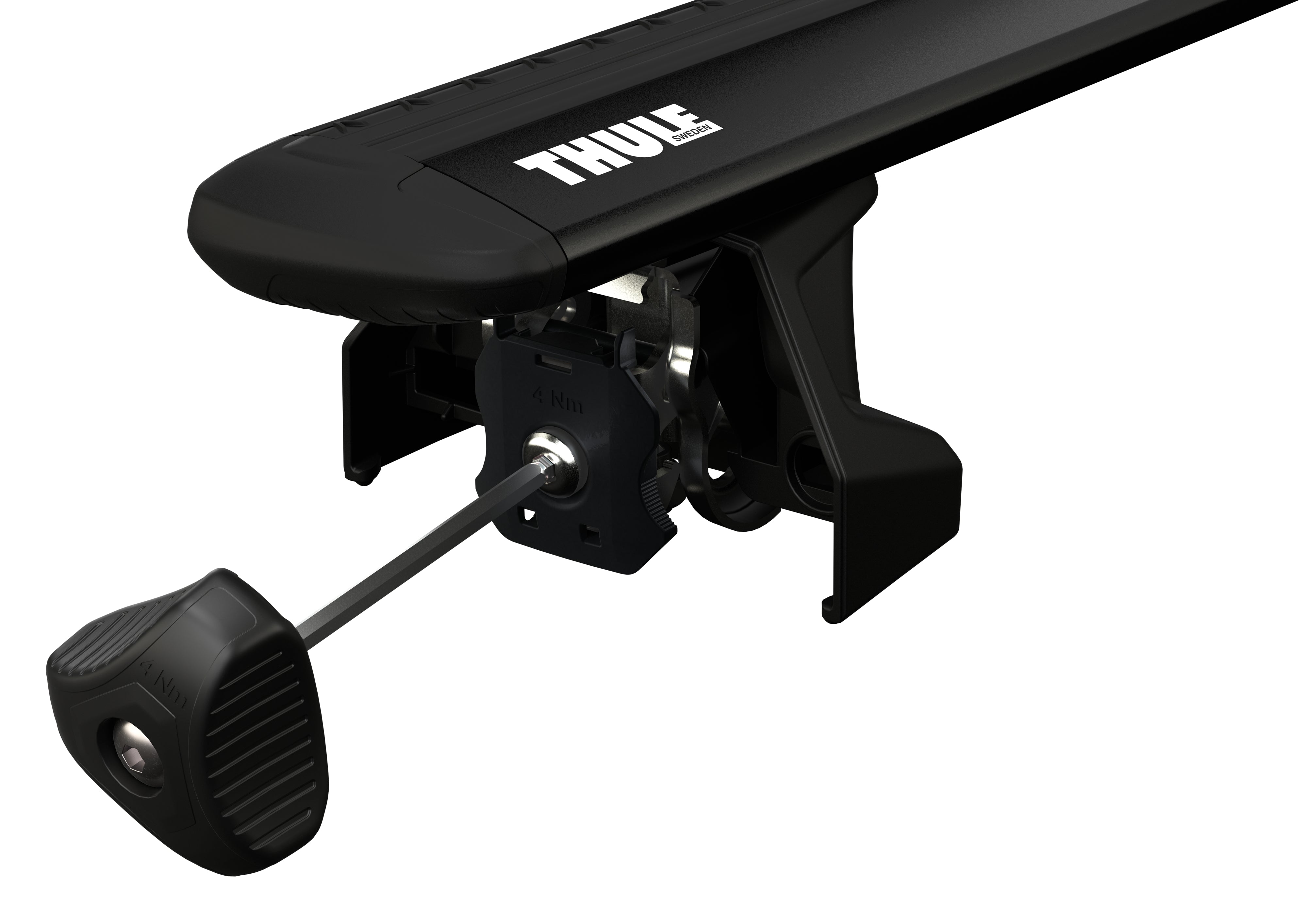 Dachträger Komplettset WingBar Evo black/schwarz Volkswagen Transporter 4-T Van (T5 / T6) 2003→ T-Profil