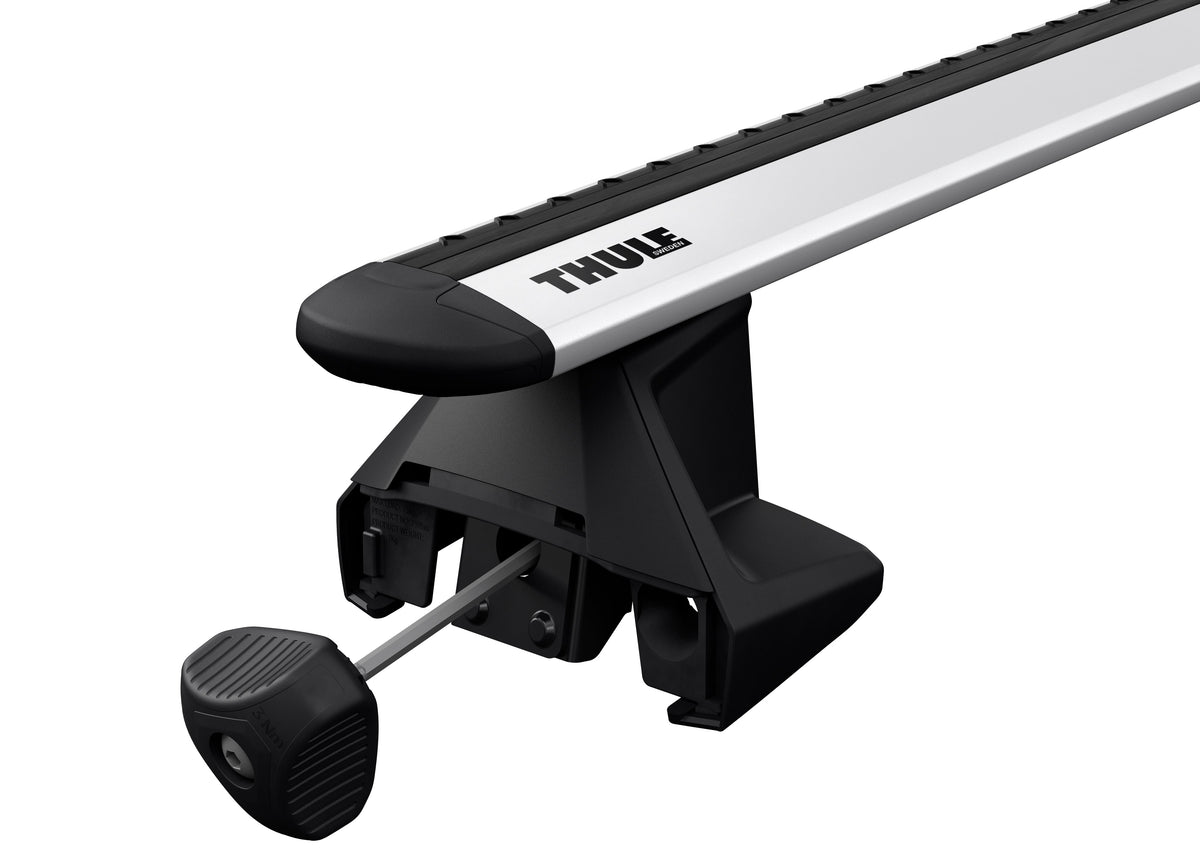 Dachträger Komplettset WingBar Evo silber Audi A1 5-T Schrägheck 2012-2018 Dach ohne Reling