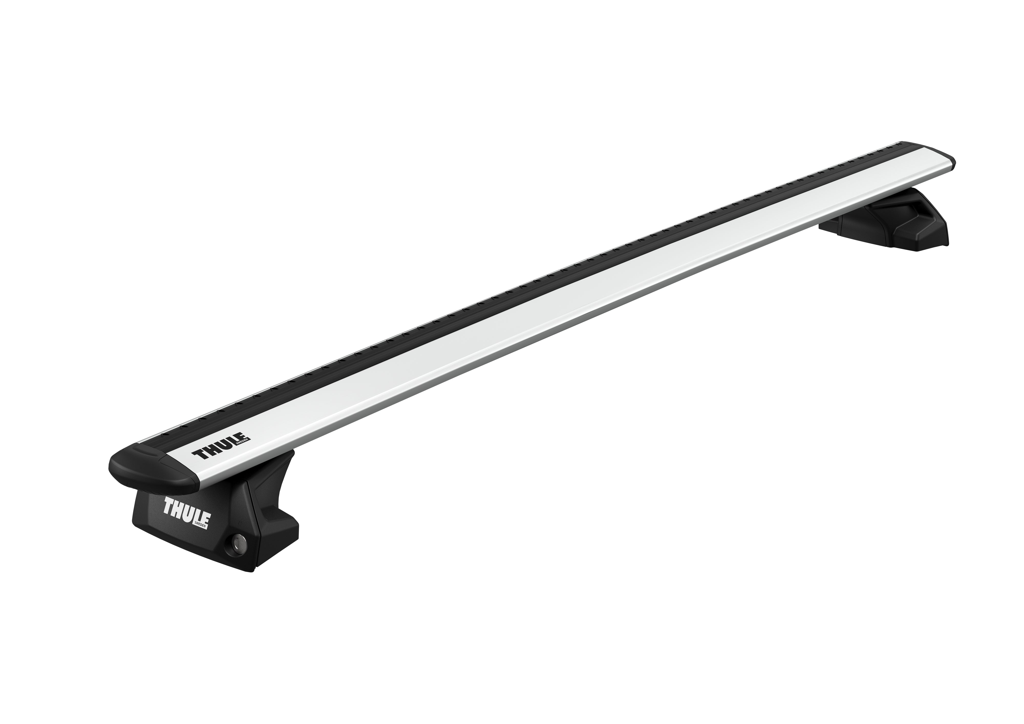 Dachträger Komplettset WingBar Evo silber Audi A4 Avant 5-T 2016→ Integrierte Dachreling (Geschlossene Reling)