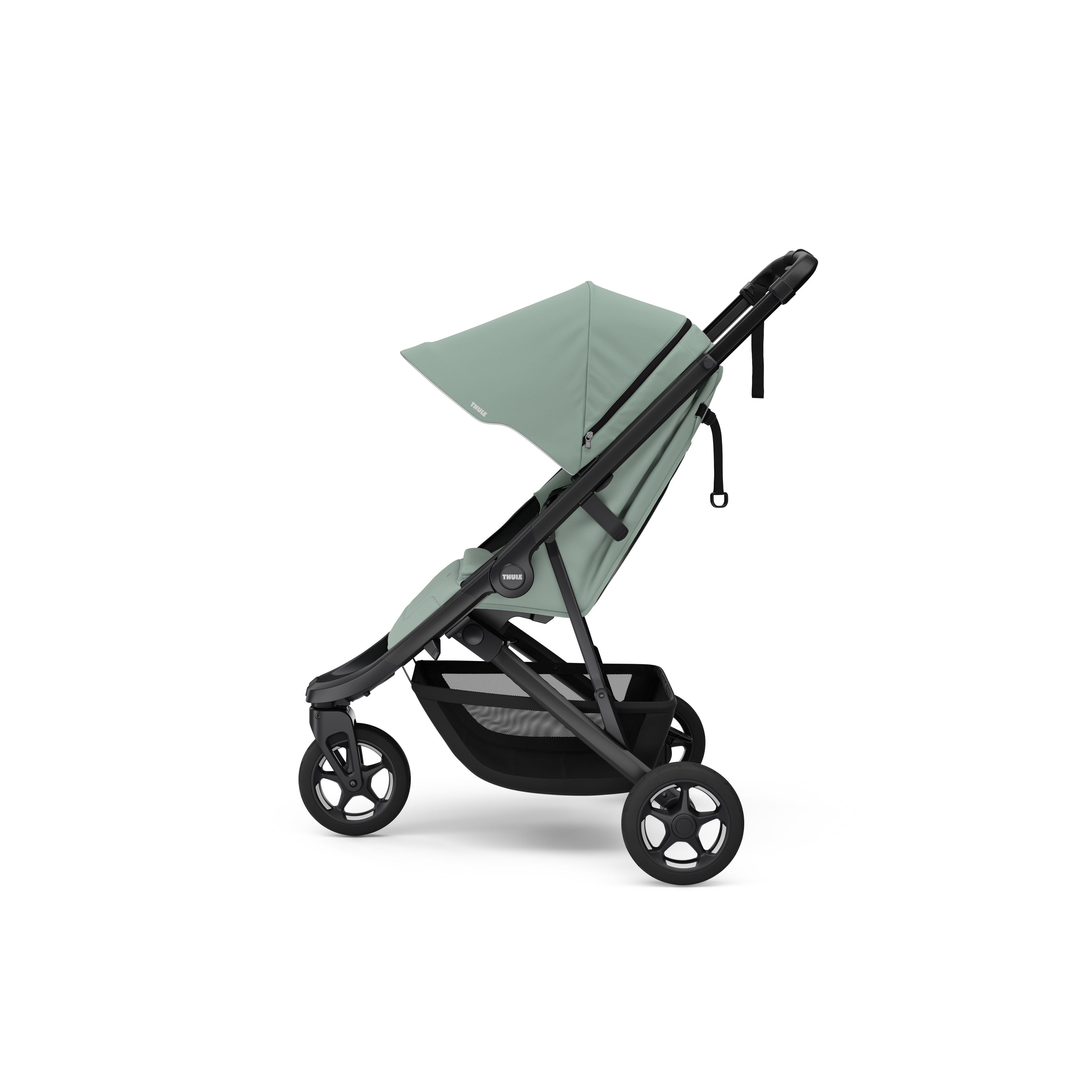Thule Spring 2 Kompakter All-Terrain-Kinderwagen – Nebelgrün (Misty Green)