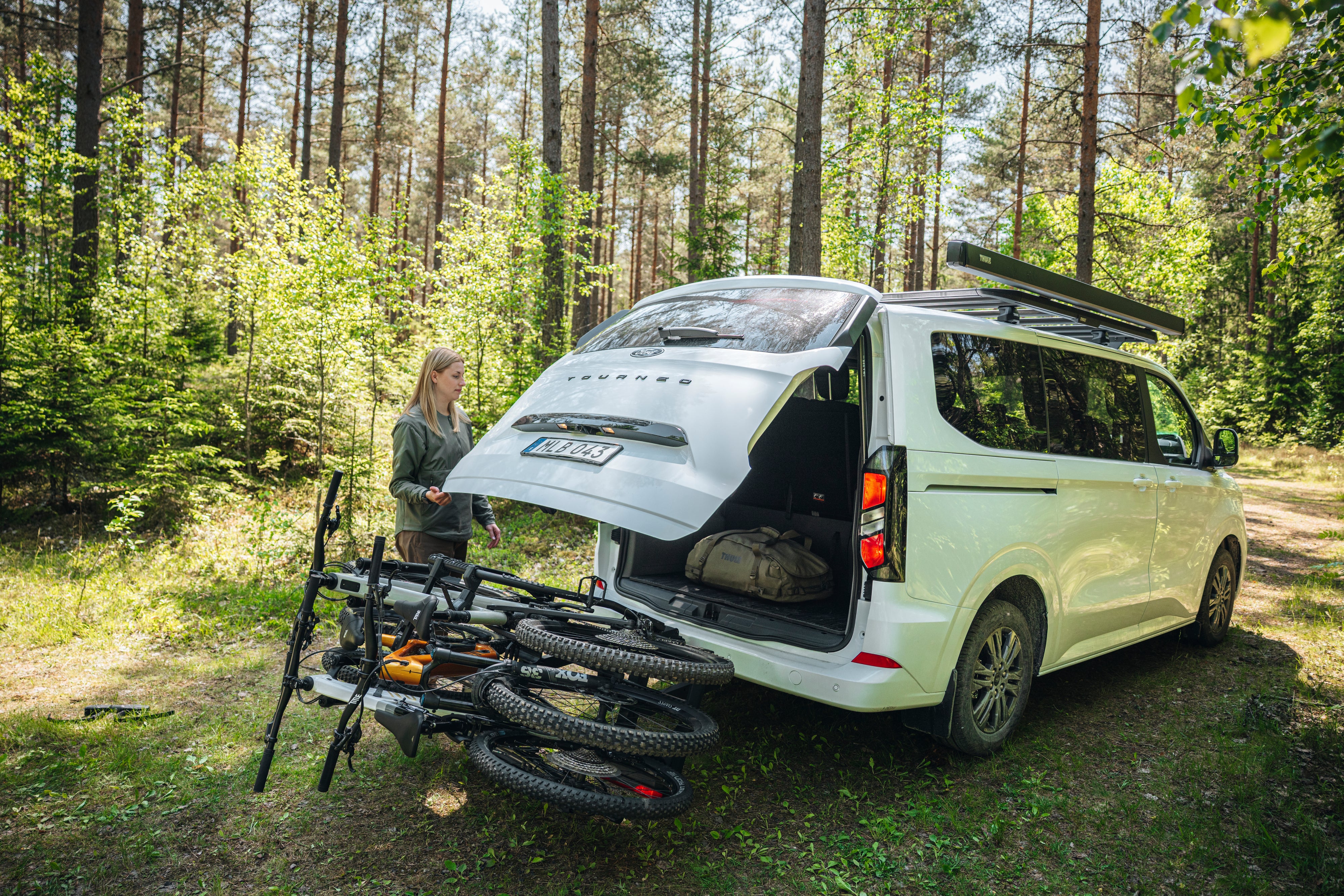 Thule VeloSpace 3 3-Fahrrad Anhängerkupplungs-Fahrradträger NEU