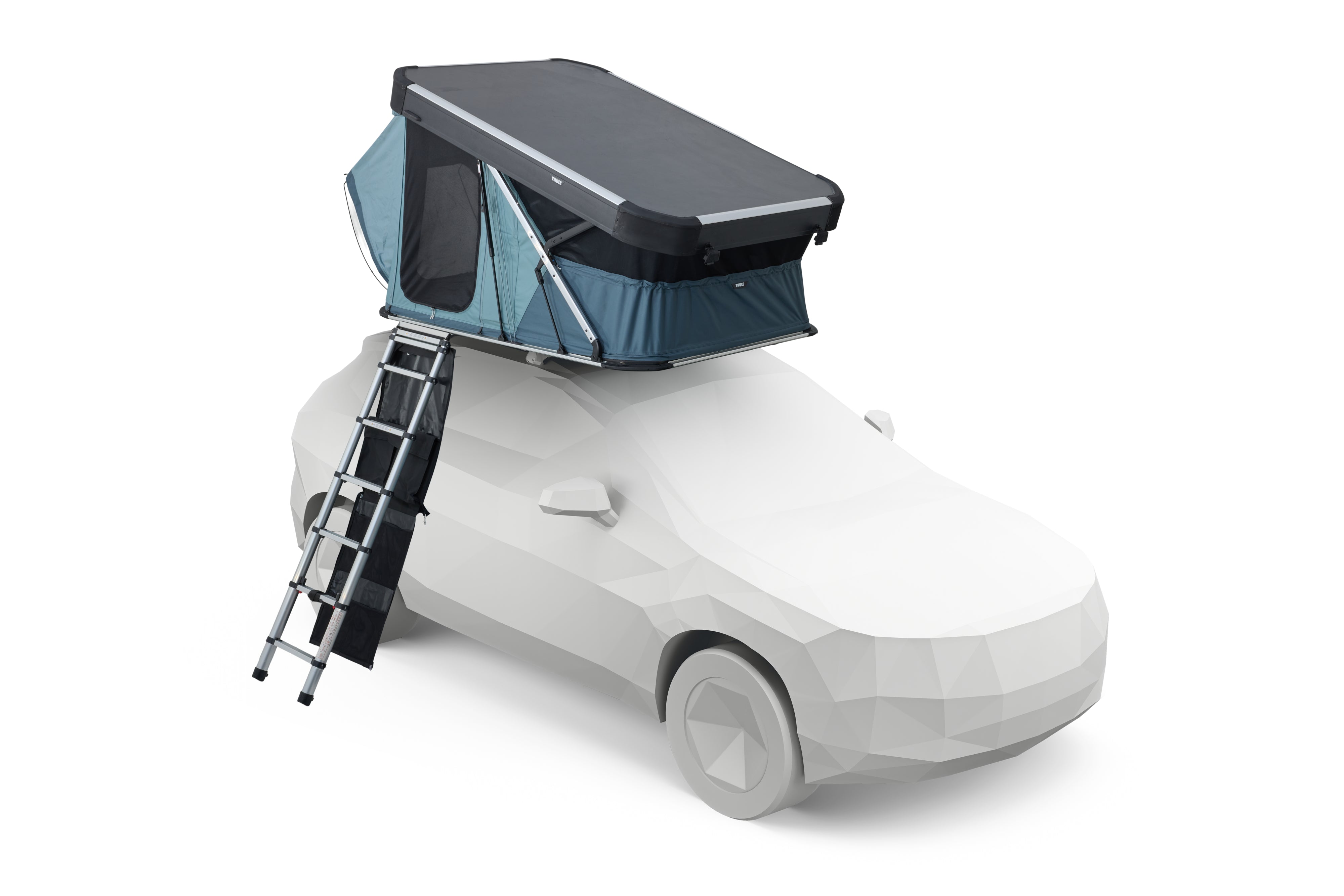 Thule Widesky Hartschalen-Dachzelt – Aerodynamisch, Schnellaufbau & Panoramafensterer Dunkelschiefer Sonderpreis bis 28.02.2026