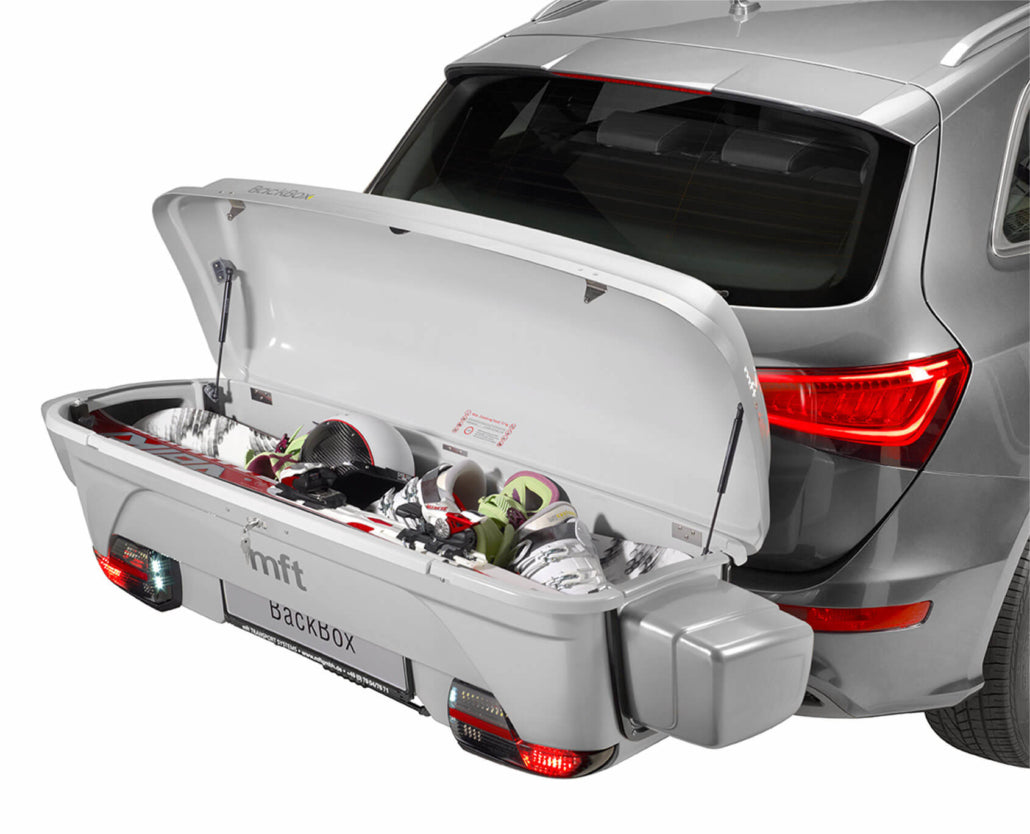 BackBox Einsatz breit 2x Einsatz breit für Breite = 190 cm inkl. Schaumstoffeinlagen für Skitransport schwarz