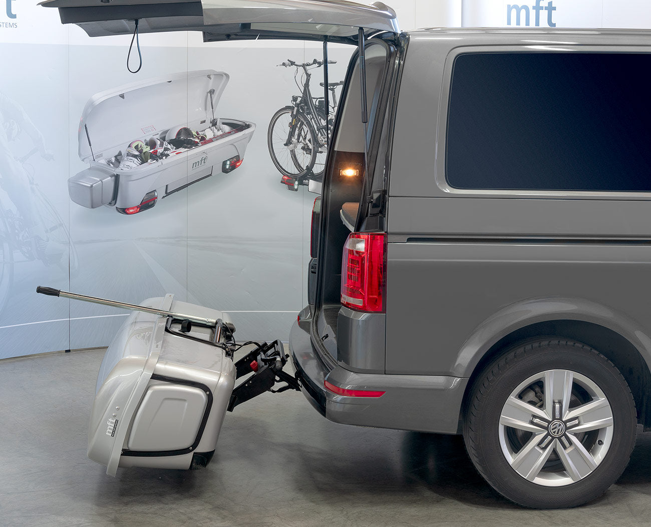 BackSupport Angepasster Bügel mit abnehmbarer Haltestange