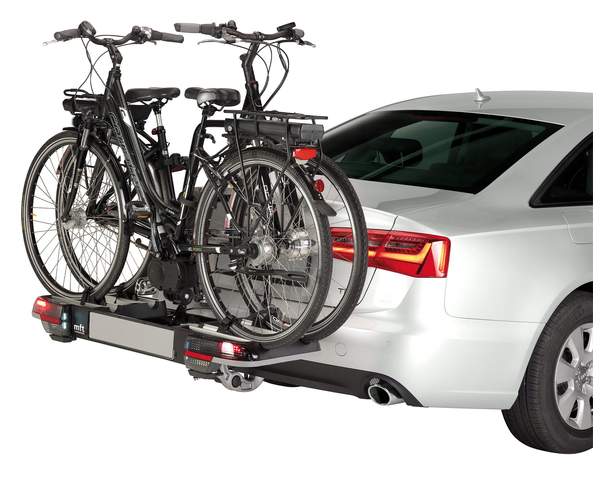 BackPower Fahrradheckträger für 2 Fahrräder