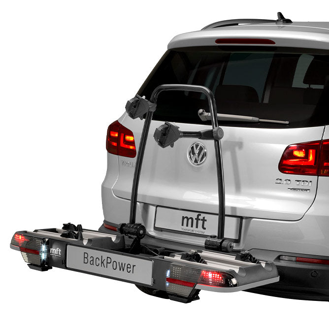 BackPower Fahrradheckträger für 2 Fahrräder