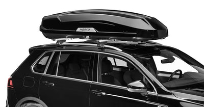 Dachbox Hapro Trivor 640 Black Metallic 640 Liter 221 x 94 x 47 cm