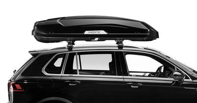 Dachbox Hapro Trivor 640 Black Metallic 640 Liter 221 x 94 x 47 cm