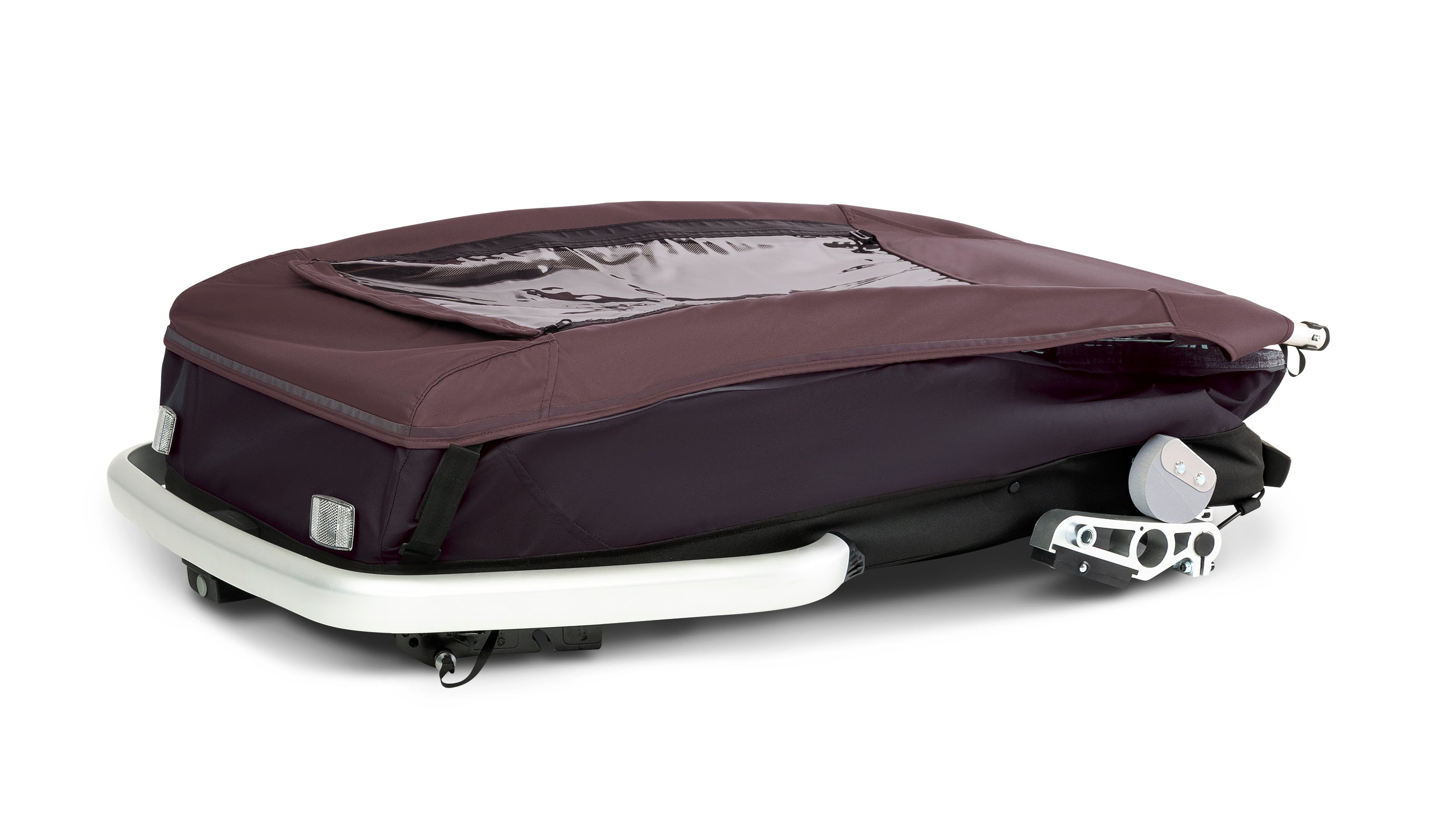 Croozer Kid Vaaya Allseason-Geschwisterbundle Blossom red 2 Vorteilspack