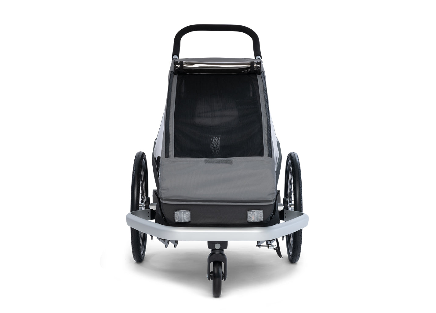 Croozer Kid Keeke 1 - 2in1 Fahrrad-Kinderanhänger | mountain grey