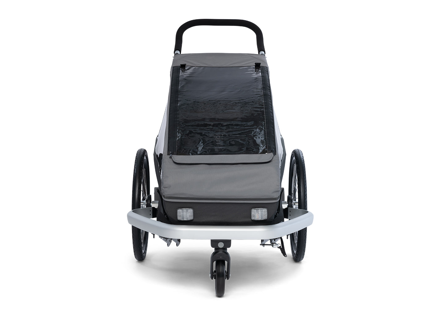 Croozer Kid Keeke 1 - 2in1 Fahrrad-Kinderanhänger | mountain grey