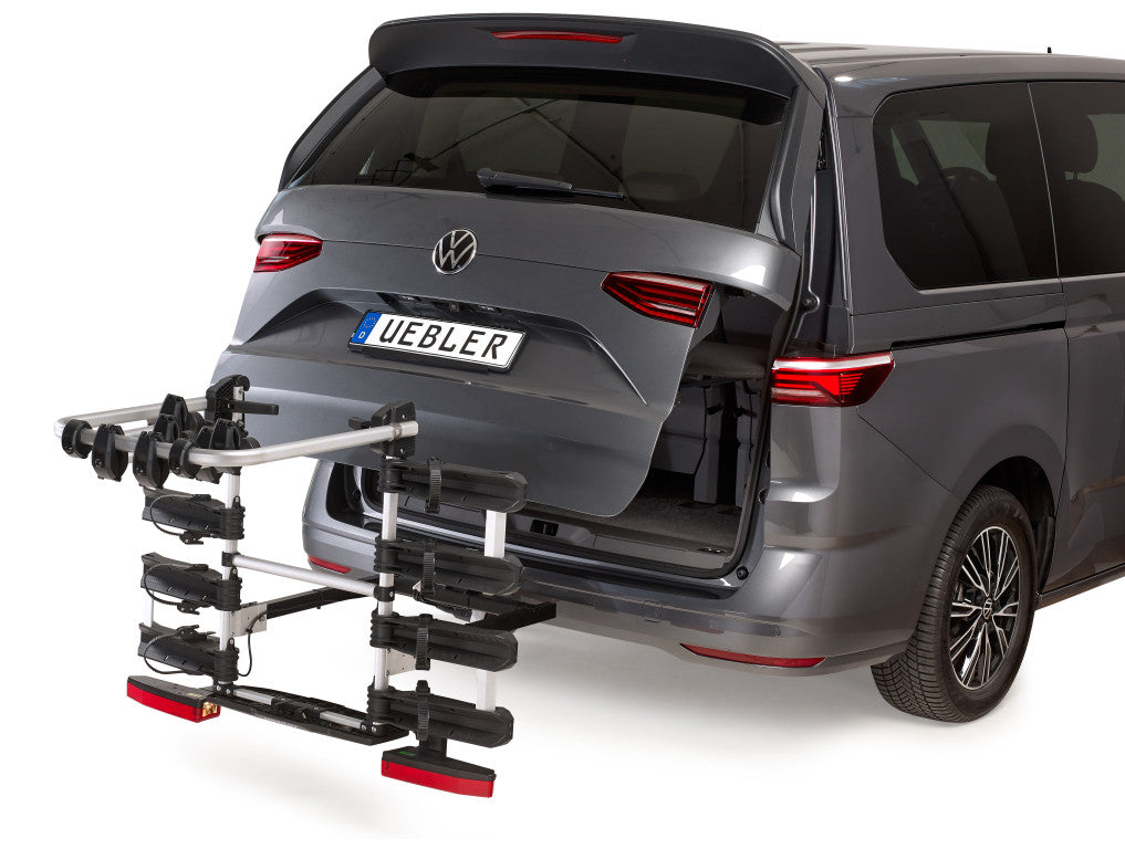 UEBLER i41 S DC Fahrradträger 4 Räder mit 90° Abklappung Rückfahrkontrolle