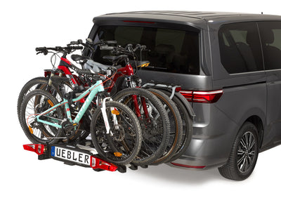 UEBLER i41 S Fahrradträger 4 Räder mit 90° Abklappung faltbar