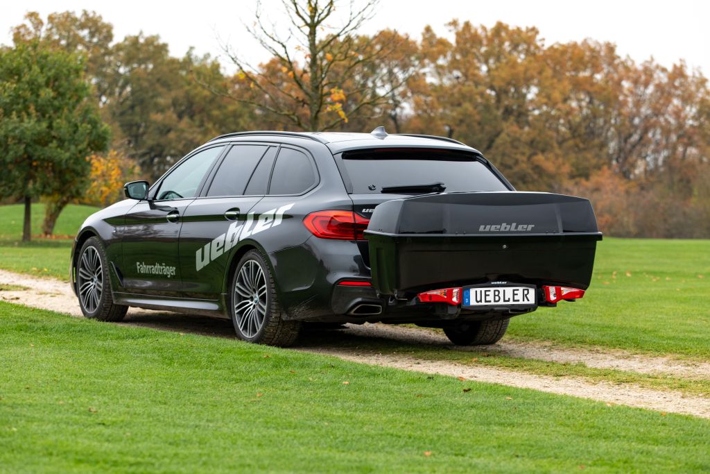UEBLER Heckbox B1 300 Liter für Kupplungsträger