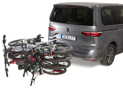 UEBLER i41 S Fahrradträger 4 Räder mit 90° Abklappung faltbar