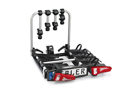 UEBLER i41 S Fahrradträger 4 Räder mit 90° Abklappung faltbar