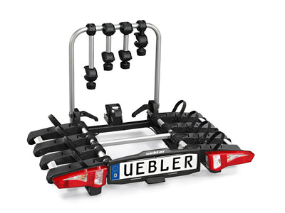 UEBLER i41 S Fahrradträger 4 Räder mit 90° Abklappung faltbar
