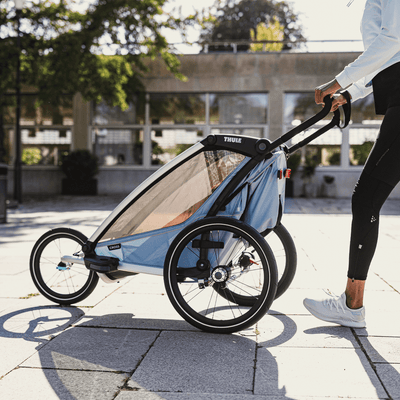 Thule Chariot all-terrain kit single Jogging-Kit 1 aluminium/schwarz