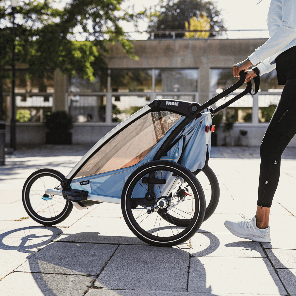 Thule Chariot all-terrain kit single Jogging-Kit 1 aluminium/schwarz