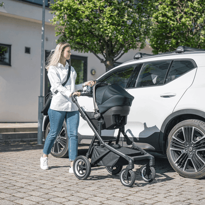 Thule Sleek Autositzadapter für Maxi-Cosi® – Travel System Kit – Grau/Schwarz