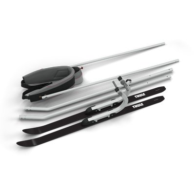 Thule Chariot cross-country skiing kit Skilanglaufset grau