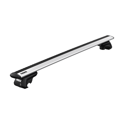Dachträger Komplettset WingBar Evo black/schwarz Infiniti QX70 5-T SUV 2013- Offene Dachreling (Erhöhte Reling)