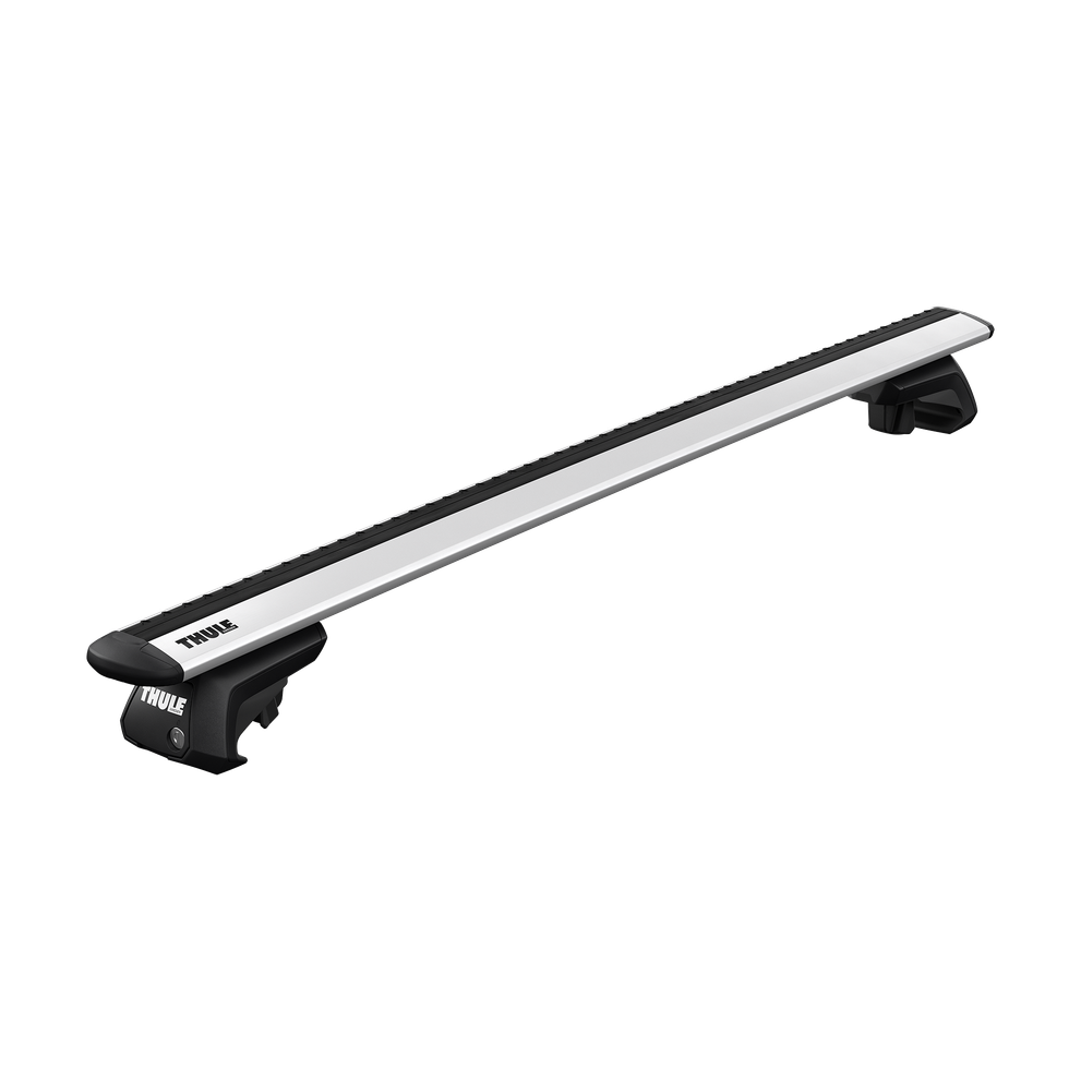 Dachträger Komplettset WingBar Evo black/schwarz Infiniti QX70 5-T SUV 2013- Offene Dachreling (Erhöhte Reling)