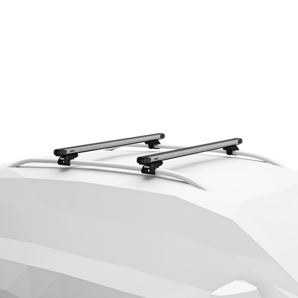 Thule SlideBar 144 cm beidseitig ausziehbar 2er-Pack Aluminiumschienen 892000