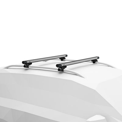 Thule SlideBar 127 cm beidseitig ausziehbar 2er-Pack Aluminiumschienen 891000