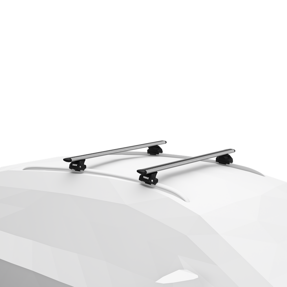 Dachträger Komplettset WingBar Evo silber Infiniti QX30 5-T Schrägheck 2016- Integrierte Dachreling geschlossen