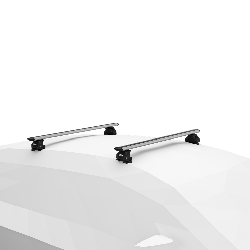 Dachträger Komplettset WingBar Evo silber Infiniti Q30 5-T Schrägheck 2016-2019 Befestigungspunkte (Fixpunkte)