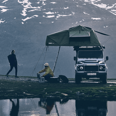 Thule Autana 4-Personen-Dachzelt haze grau