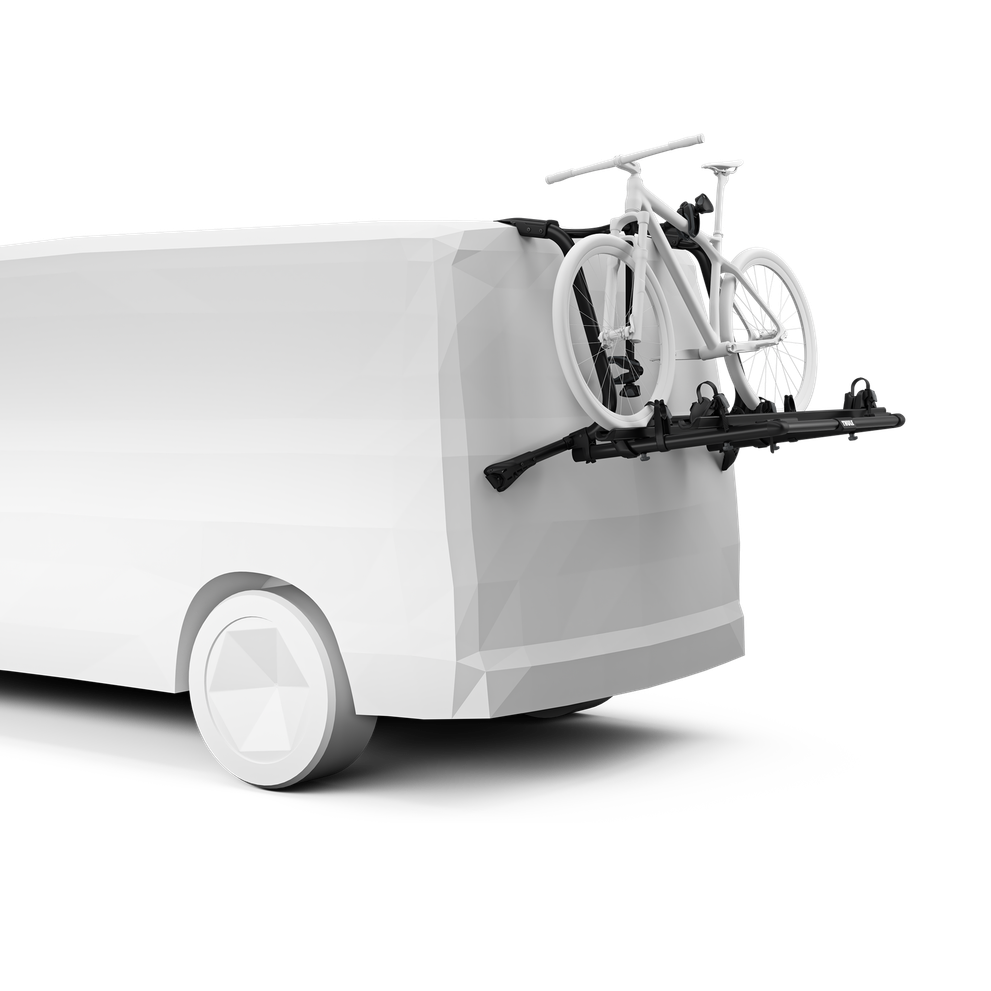 Thule WanderWay 2 Fahrräder Heckklappe Rahmenmontage VW T6 schwarz 911002