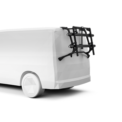 Thule WanderWay 2 Fahrräder Heckklappe Rahmenmontage VW T6 schwarz 911002