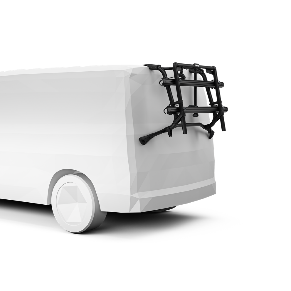 Thule WanderWay 2 Fahrräder Heckklappe Rahmenmontage VW T6 schwarz 911002