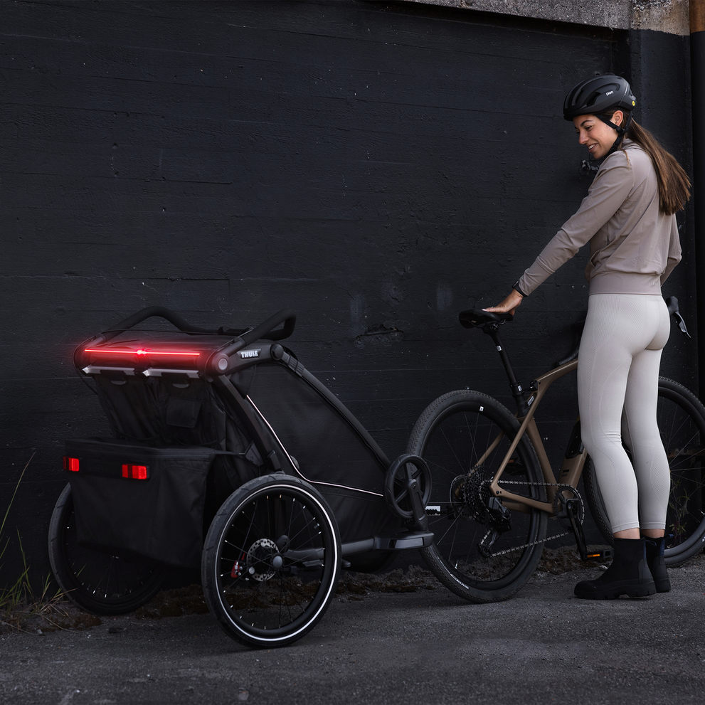 Thule Chariot Sport 2 Einzelkind-Bundle – Natural Gold