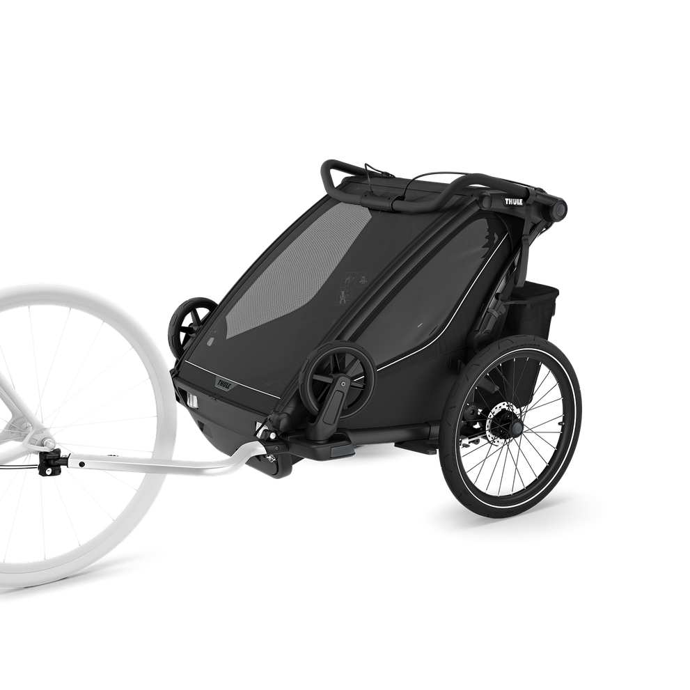 Thule Chariot Sport 2 doppel Multisport-Fahrradanhänger schwarz 2025