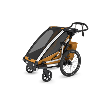 Thule Chariot Sport 2 Multisport-Fahrradanhänger Einsitzer natürliches Gold