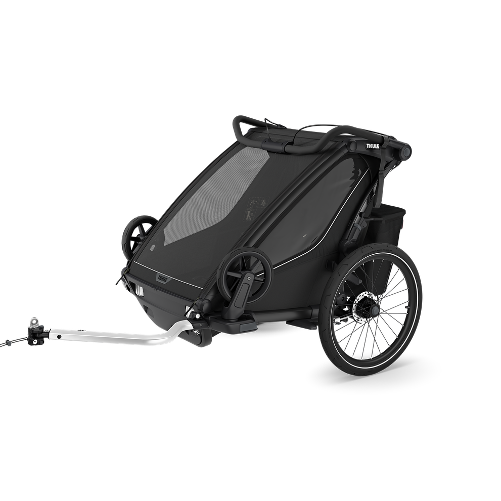 Thule Chariot Sport 2 mit Thule sun and wind tarp – double Black