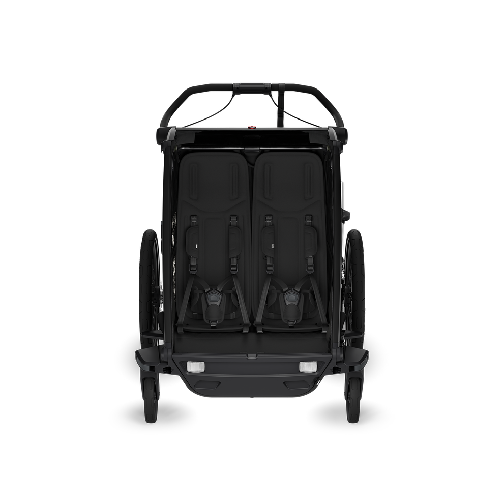 Thule Chariot Sport 2 doppel Multisport-Fahrradanhänger schwarz 2025