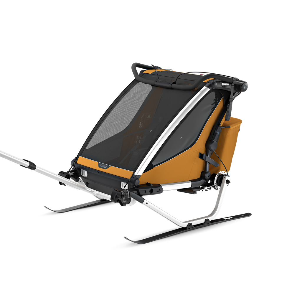 Thule Chariot Sport 2 doppel Multisport-Fahrradanhänger natürliches Gold 2025