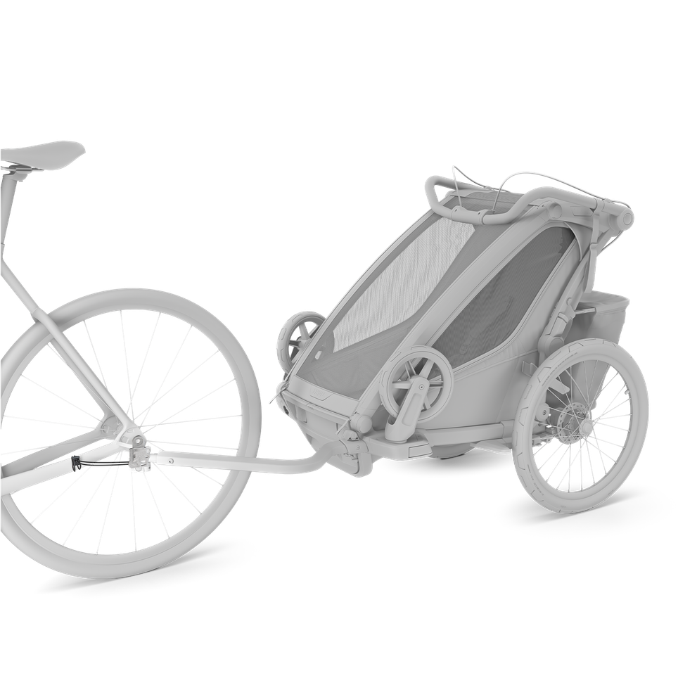 Thule Axle Mount ezHitch Plate mit Schnellspanner