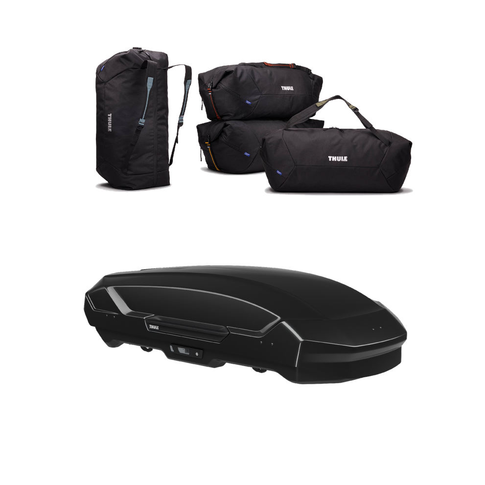 Thule Motion 3 travel bundle – M schwarz glänzend