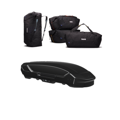 Thule Motion 3 travel bundle – Sport schwarz glänzend