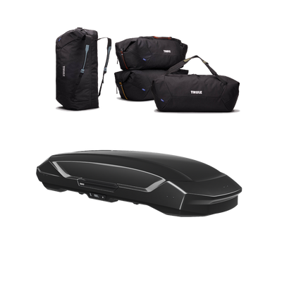 Thule Motion 3 travel bundle – XXL schwarz glänzend