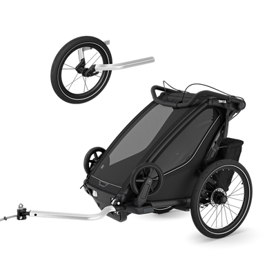 Thule Chariot Sport 2 Single-All-Terrain-Bundle – Black