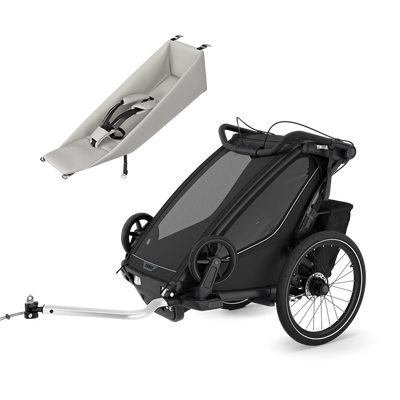 Thule Chariot Sport 2 Einzelkind-Bundle – Black