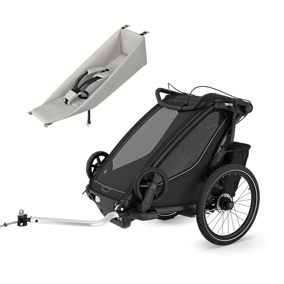 Thule Chariot Sport 2 Einzelkind-Bundle – Black