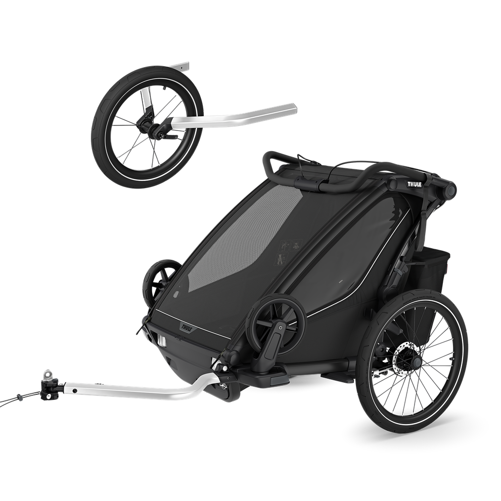 Thule Chariot Sport 2 Doppelsitzer-Geländebundle – Black