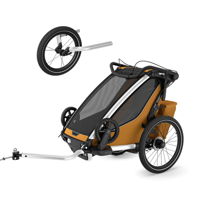 Thule Chariot Sport 2 Single-All-Terrain-Bundle – Natural Gold